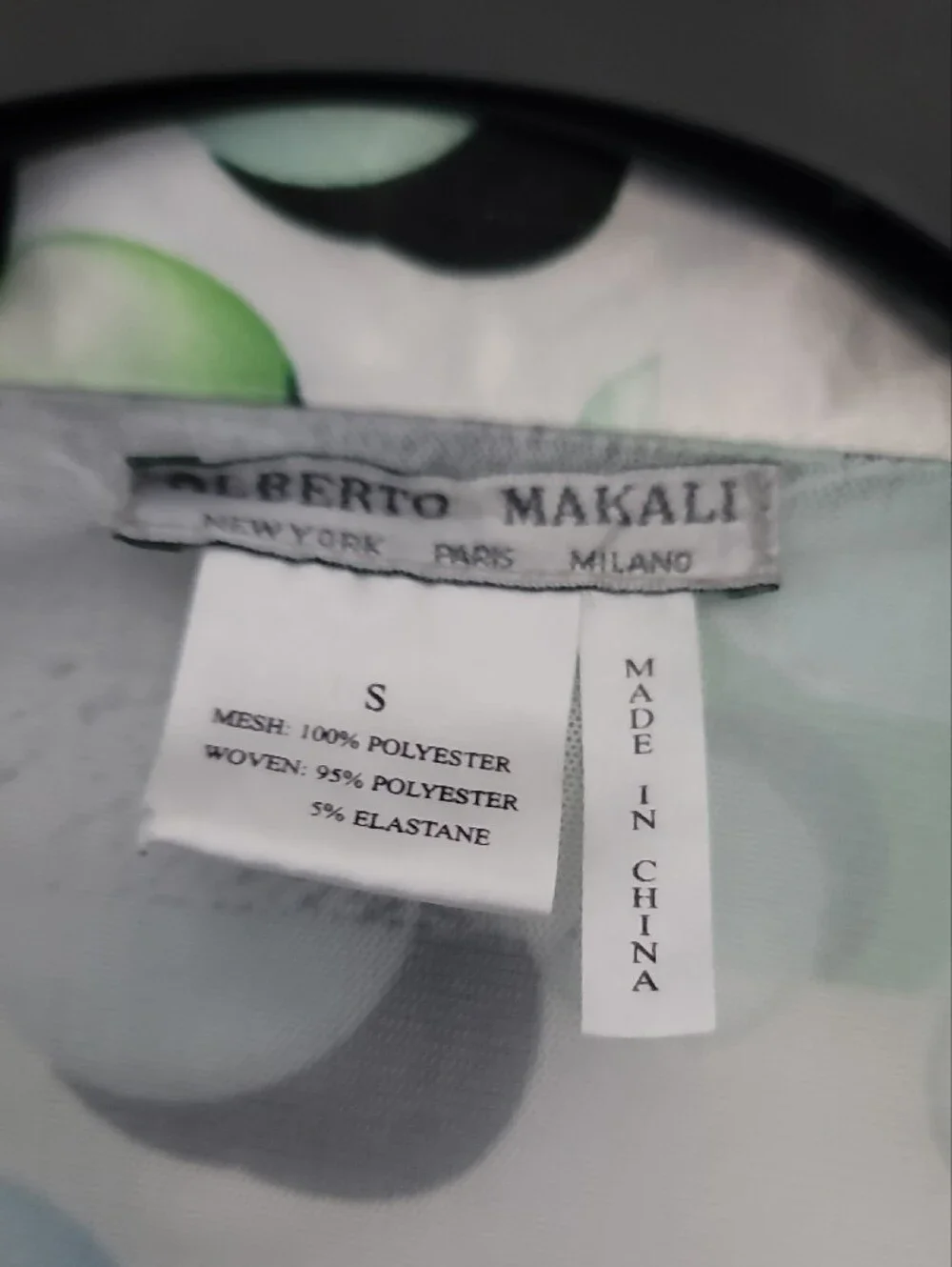 Alberto Makali Multicolor Graphic Print Jean Jacket